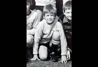 ​直击贝克汉姆罕见照 从小帅到大！