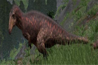 ​高棘龙：一种有高棘的蜥蜴（属于食肉性的恐龙）