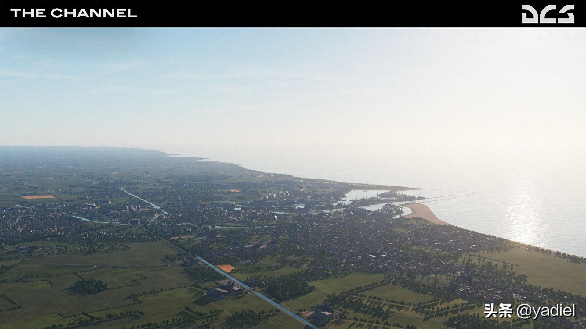 DCS World:(The Channel)英吉利海峡地图精美图集