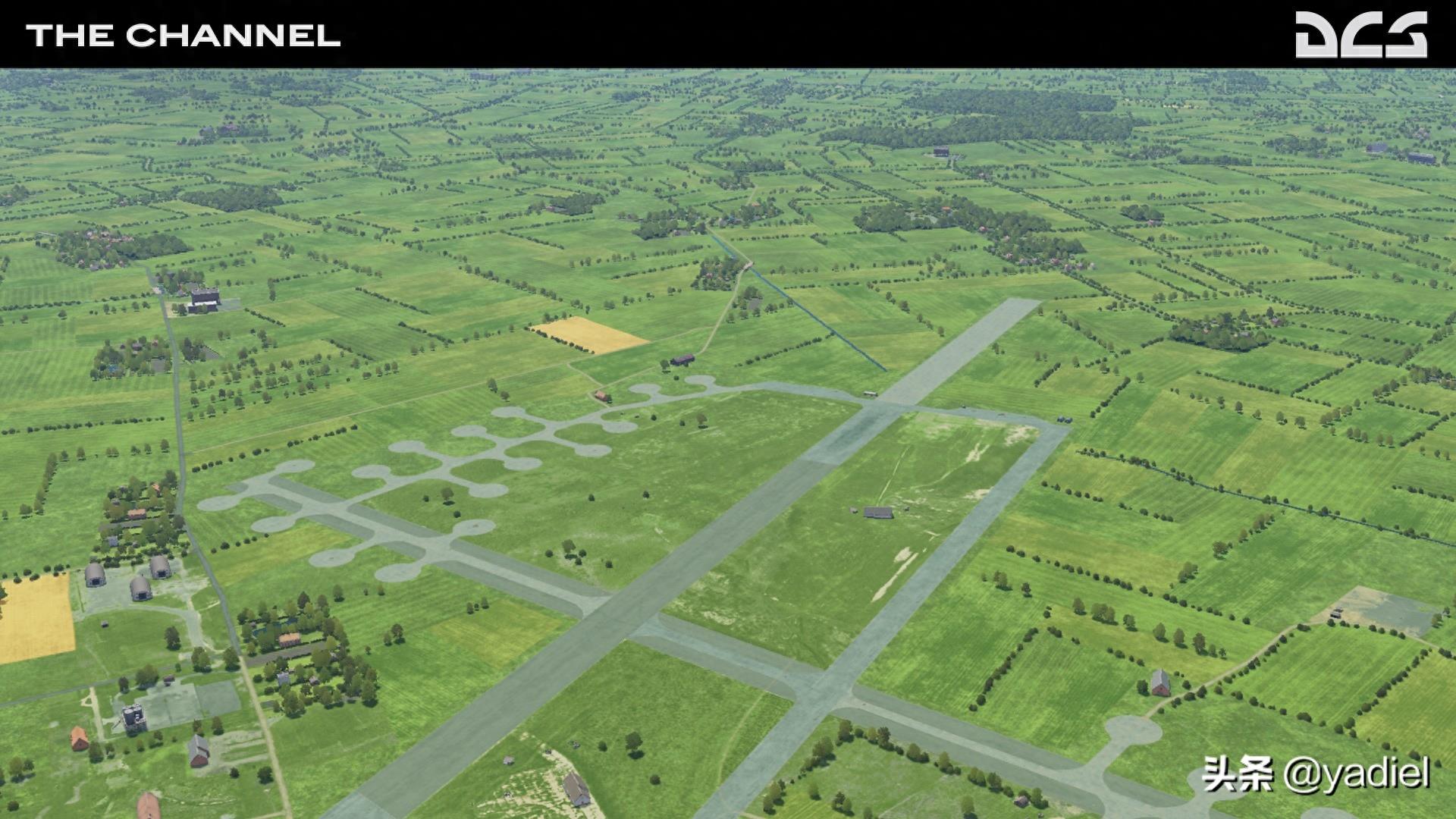 DCS World:(The Channel)英吉利海峡地图精美图集