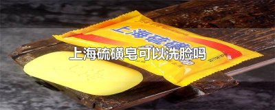 ​上海硫磺皂可以沐浴吗 上海硫磺皂可以去脸上的痘吗